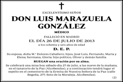 Luis Marazuela González